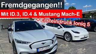 Ersteindruck VW ID.3, ID.4 & Ford Mustang Mach-E - Teslamaniacs fremdgegangen!