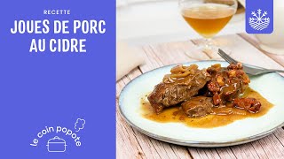 Joues de porc au cidre