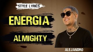 Energía - Almighty (Alejandro) / Álbum GENELIPSIS