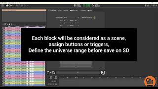 PRO DMX 2 - Save a Timeline show  in a SD card under ART-Net format