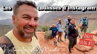 Les COULISSES d'INSTAGRAM ! Rando à ZION National Park en bonne compagnie - Daily vlog 31 - Nesta 🌎