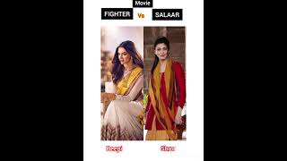 FIGHTER VS SALAAR 🎥 movie #shorts #trending #viral #youtubeshorts #south #bollywood #actor #movie