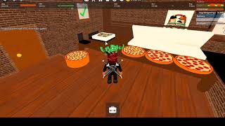 [Formal WR](0:16)Roblox Work at a pizza place box 10 pizza (Early Pizza)