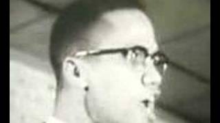 MALCOLM X  - Who are you? a scene in the documentary