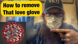 How to remove a contaminated glove (Reseller PSA)