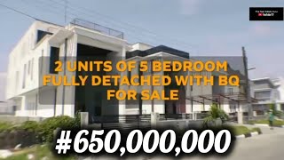 Luxurious 5 Bedroom Detached at Victory Park Estate Lekki | Lagos Nigeria