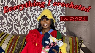 Everything I crocheted in 2021