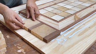 Amazingly Effective Pallet Wood Recycling Ideas // Build A Table With A Unique Design Never Before