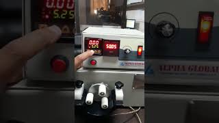 Peristaltic Pump with RPM display and OFF Timer