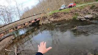 Fly Fishing Brady's Run Park Spring 2022