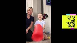 Makaton - Yellow Ball, Red Tunnel