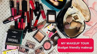 My Makeup Tour 🙈🥰 @Budget Friendly makeup ❤️💄