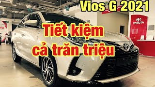 ✅ HÀNG QUỐC DÂN - TOYOTA VIOS G 2021 - RẺ HƠN XE MỚI CẢ TRĂM TRIỆU