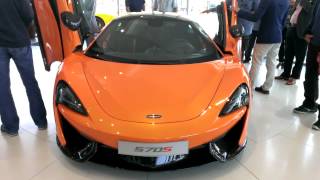 McLaren 570S unveiling at McLaren SF 5-1-15