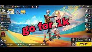 Live Stream#go For 1k