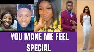 You make me feel so special, Sonia Uche says as she went on live with Maurice Sam. #soniauche