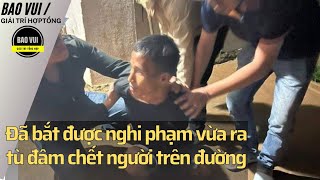 Đã bắt được nghi phạm vừa ra tù đâm chết người trên đường