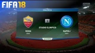 Fifa 18 l Napoli vs Roma 1-0 l Legendary l