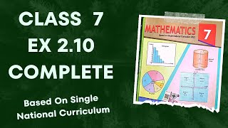 Class 7  Ex 2.10 Complete| Based on Single National Curriculum