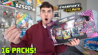 I PULLED THE $1500 CHARIZARD! (Champions Path Pokemon Opening!)