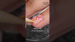 #shorts HOW TO ENCAPSULATE NAIL DECALS BY @_kates.nails_🥰