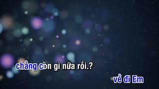 KARAOKE Xin làm người xa lạ # ST Tú Nhi # NHẠC SỐNG KTV