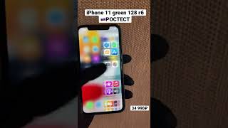 В продаже iPhone 11 green 128 гб. Ростест. Оригинал. Без ремонтов. Видео для авито.