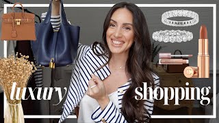 WHAT'S IN MY HERMÈS BAG | Jewellery try on haul, luxury shopping, quiet luxury fashion | Pia #luxe