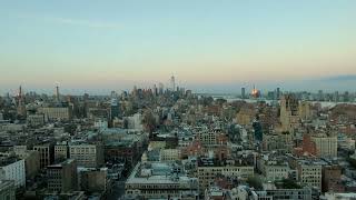 Sunrise over NYC (time lapse)