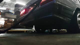 Volvo 740 16V turbo 3" stainless Magnaflow exhaust