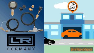 Cooling system test set for HV batteries