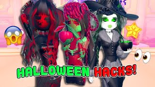 HALLOWEEN HACKS For Custom Themes Only In Dress To Impress on Roblox