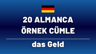 🇩🇪20 ALMANCA CÜMLE - GÜNLÜK KONUŞMA - DAS GELD