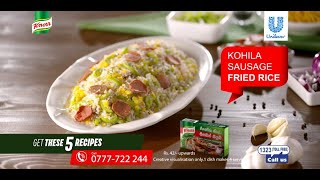 Knorr | Kohila Sausage Fried Rice (English)