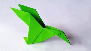 Membuat Burung dari Kertas Origami | Easy Paper Bird