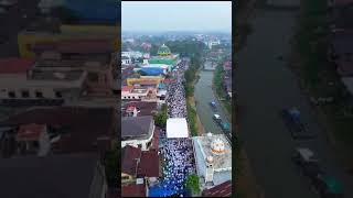 Maulid Akbar Bersama Ustadz H Abdul Somad Subuh Berjamaah Nurul Fajeri Amuntai