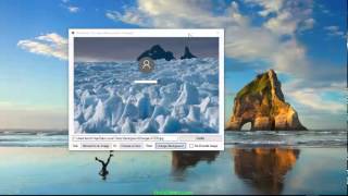 How to change Windows 10 login Screen background in build 10240