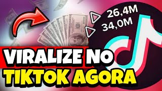 Como VIRALIZAR RÁPIDO no TIKTOK com essa DICA INFALÍVEL em 2024 desde o PRIMEIRO VÍDEO!