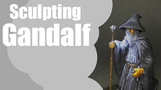 Sculpting a 75mm Gandalf Miniature!