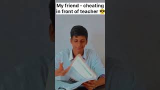 Me vs my friend in exams 😂😅 "watch till last" // @sahityashorts04 // #funnyshorts #shorts #youtube .