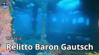 Relitto piroscafo Baron Gautsch - Relitti della Croazia - Dive on Baron Gautsch wreck