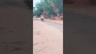 Telugu girl bike riding over speed