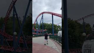 Six Flags New England Superman the Ride #shorts