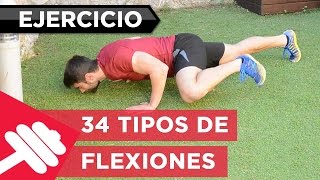 34 tipos de flexiones para desarrollar pectoral