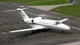 4Kᵁᴴᴰ LET L 410 NG + Queen Air Cessna 525A Citation CJ2 Taxiing & Takeoff @ NATO Days 2022