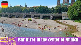 How People Deal With Summer Heat in Munich - Isar River