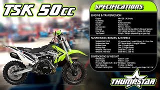 2018 Thumpstar TSK 50cc - Dirt Bike for Kids