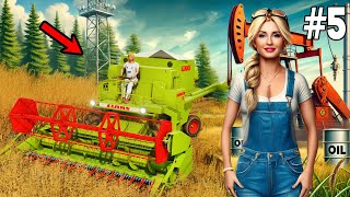 MEGA FARM From $0 🚜 No Man's Land 🚜 OIL EMPIRE #5