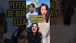 YEFERSON COSSIO SE BURLA DE AIDA Y ELLA LO PEINA #viral #yefersoncossio #aidamerlano