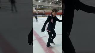 Учим с Дашей перекидной⛸️ #фигурноекатание #еленаальшаннан #вселенскийлед #фигуристка #лед #коньки